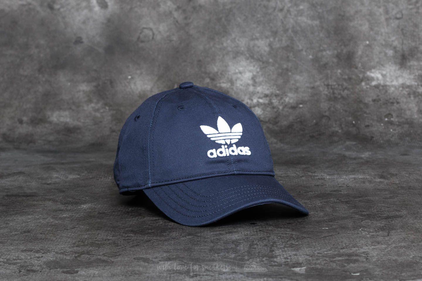 adidas trefoil cap blue