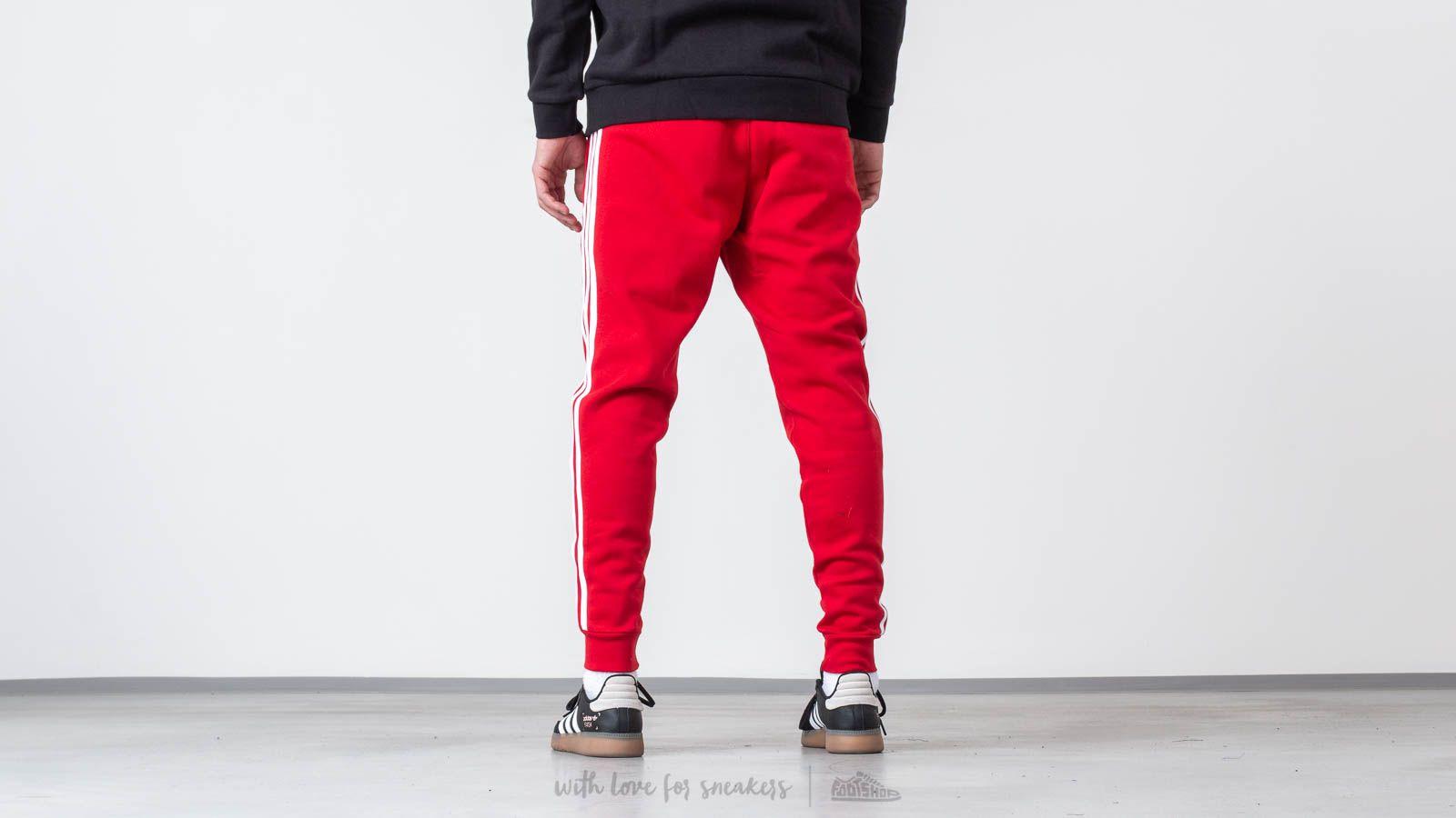 adidas 3 stripes pants red adidas 3 stripes pants red