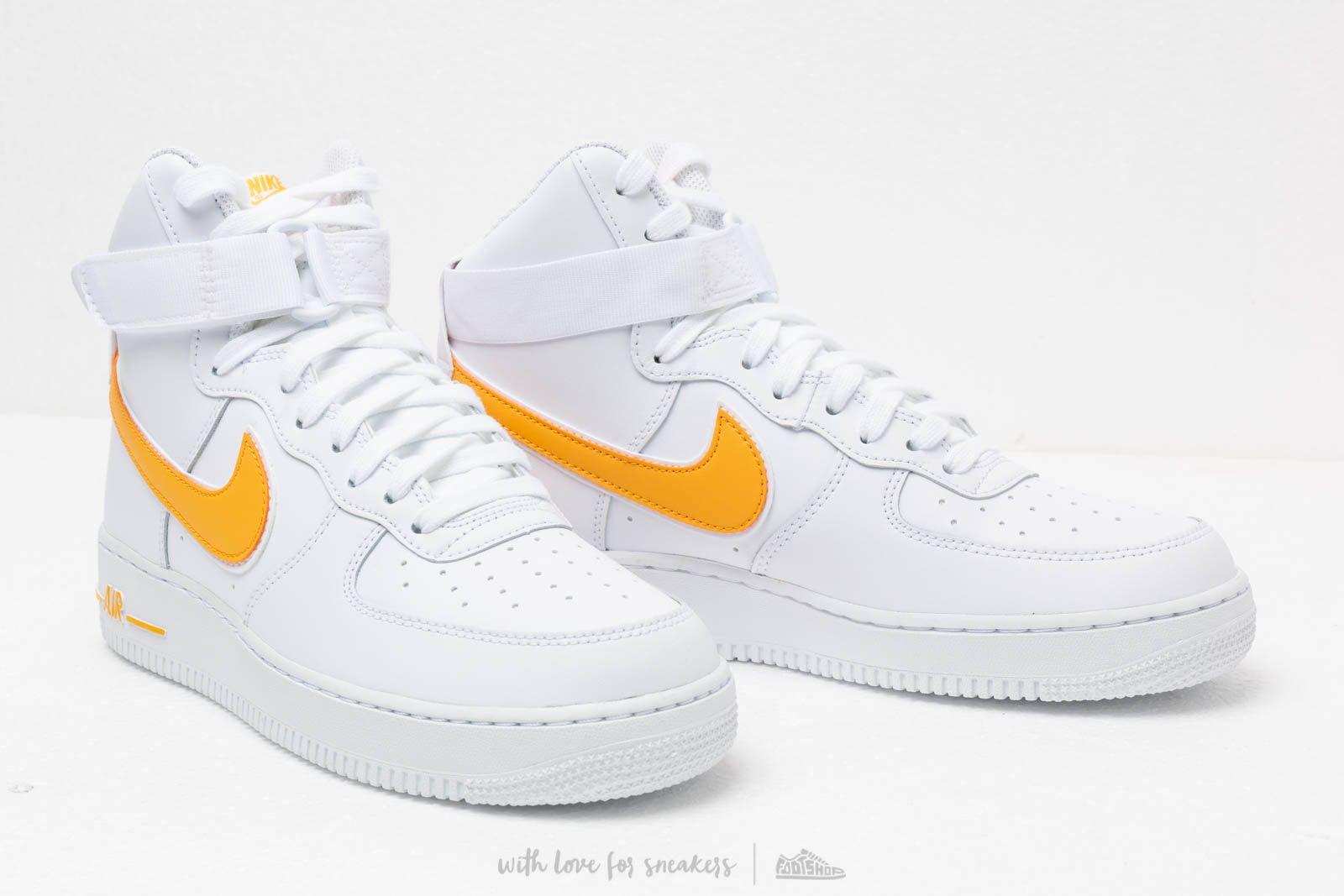 air force 1 07 3 white/university gold air force 1 07 3 white/university gold