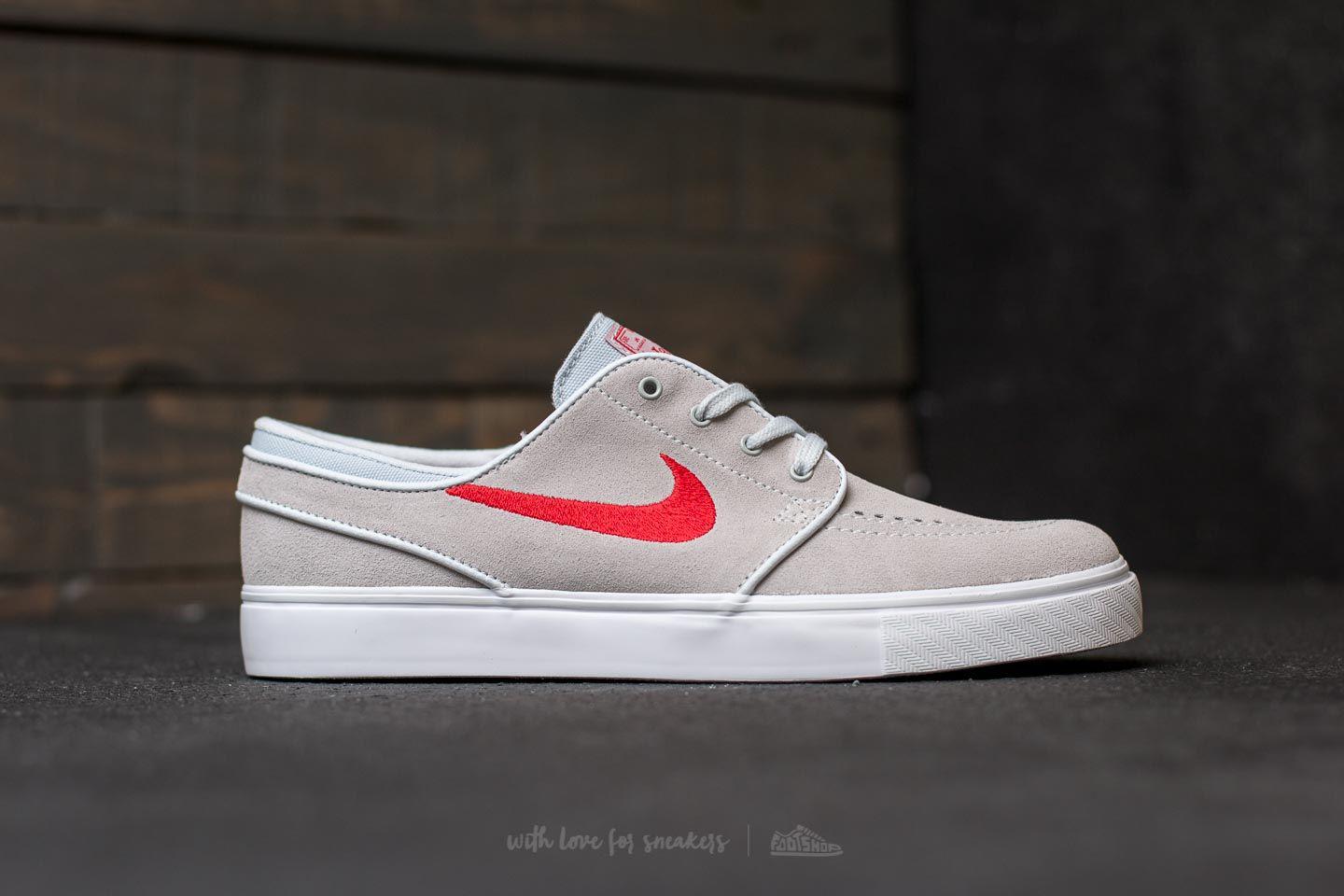 janoski platinum red