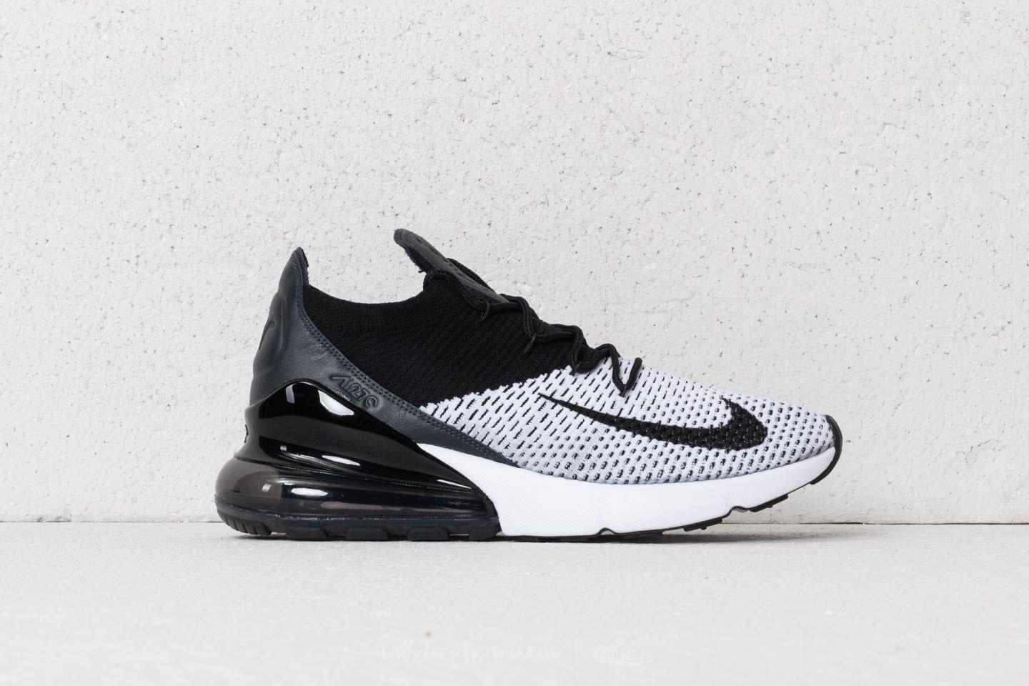 Nike Rubber Air Max 270 Flyknit White 