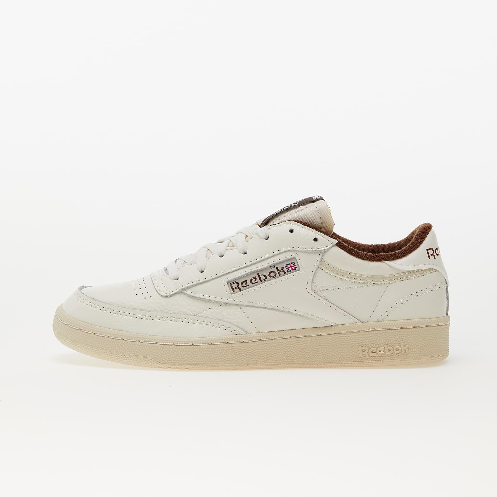 Reebok Club C 85 Vintage Chalk/ Alabaster/ Bru Brown in White for Men | Lyst