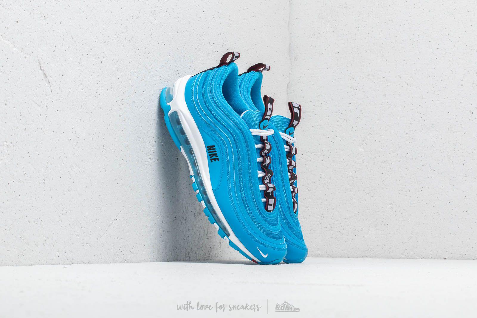 Nike Rubber Air Max 97 Premium Sneaker in Blue for Men | Lyst