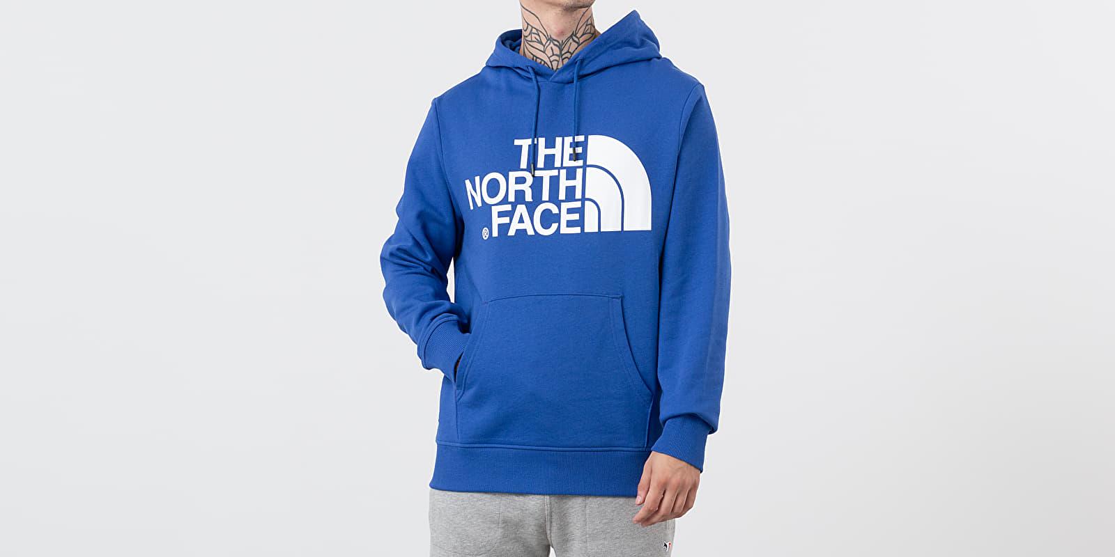 dark blue north face hoodie