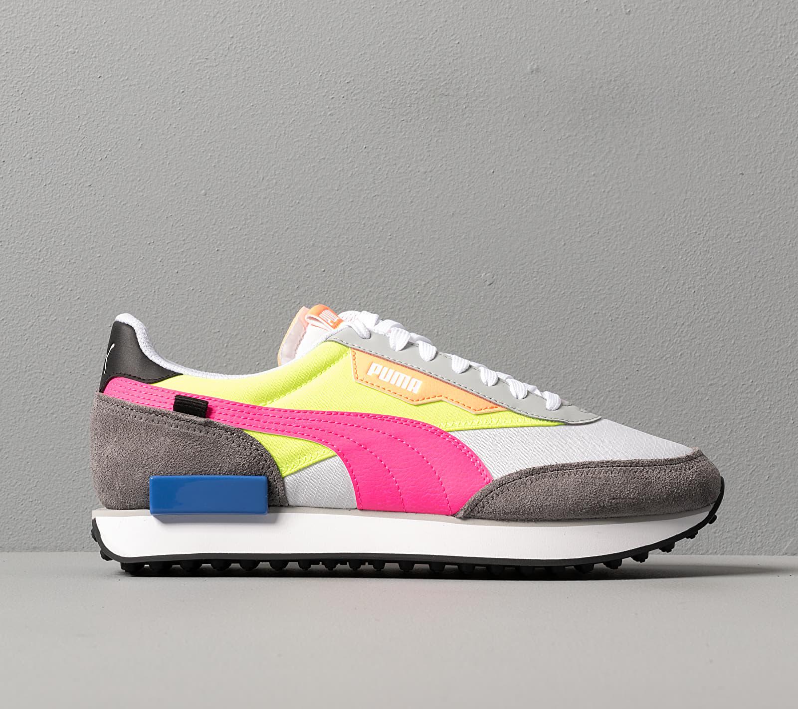 Puma Future Rider Play On White Castlerock Yellow Al Lyst At