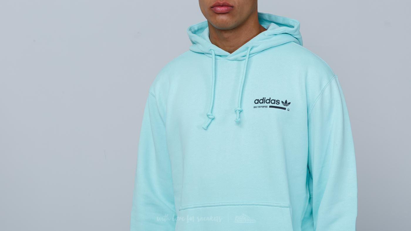 adidas Originals Cotton Adidas Kaval Hoodie Turquoise in Blue for Men | Lyst