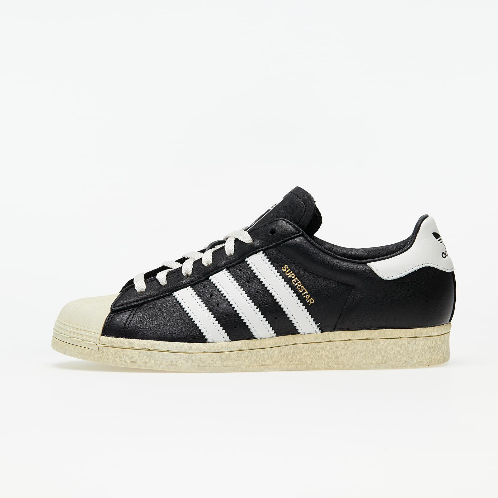 adidas Originals Adidas Superstar Core Black/ Crystal White/ Blue - Lyst