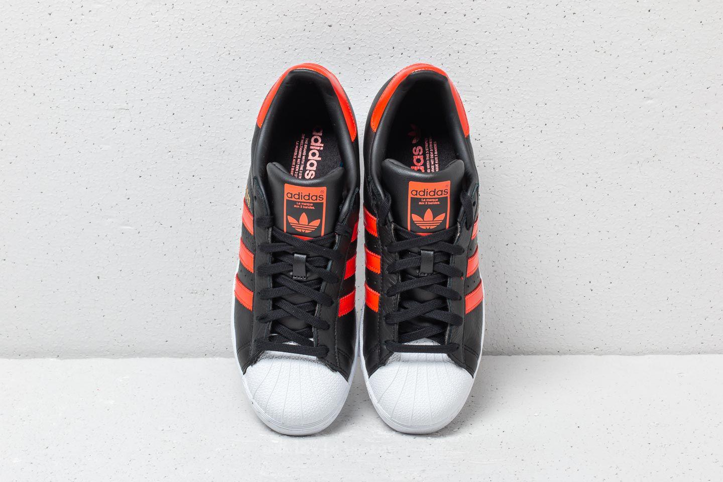 adidas Originals Adidas Superstar Core Black/ Bold Orange/ Ftw White for  Men | Lyst