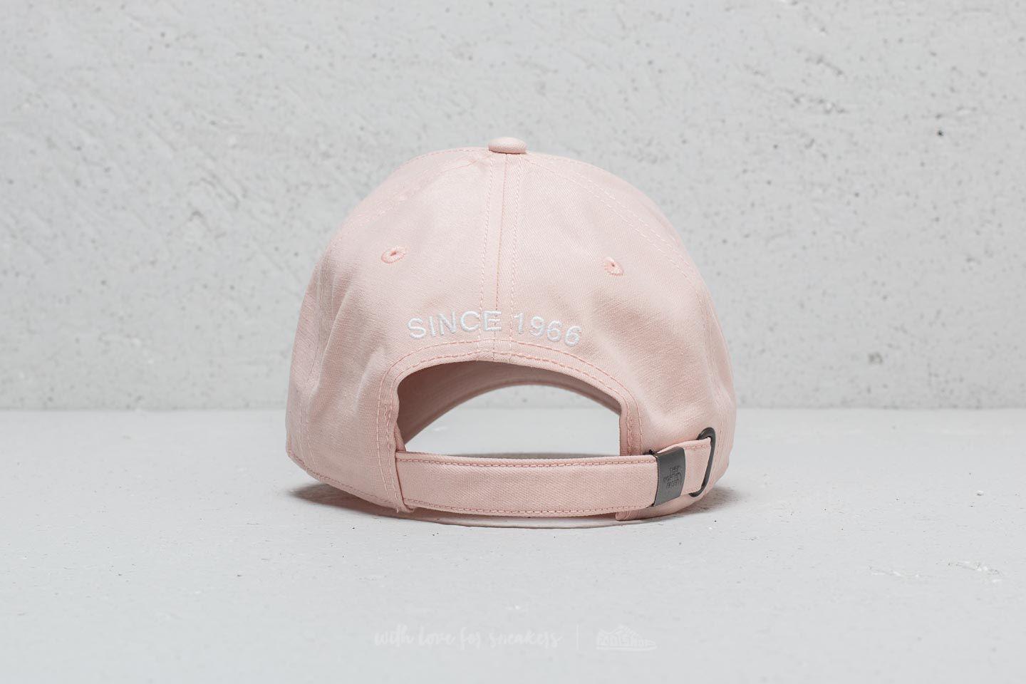 north face misty rose beanie