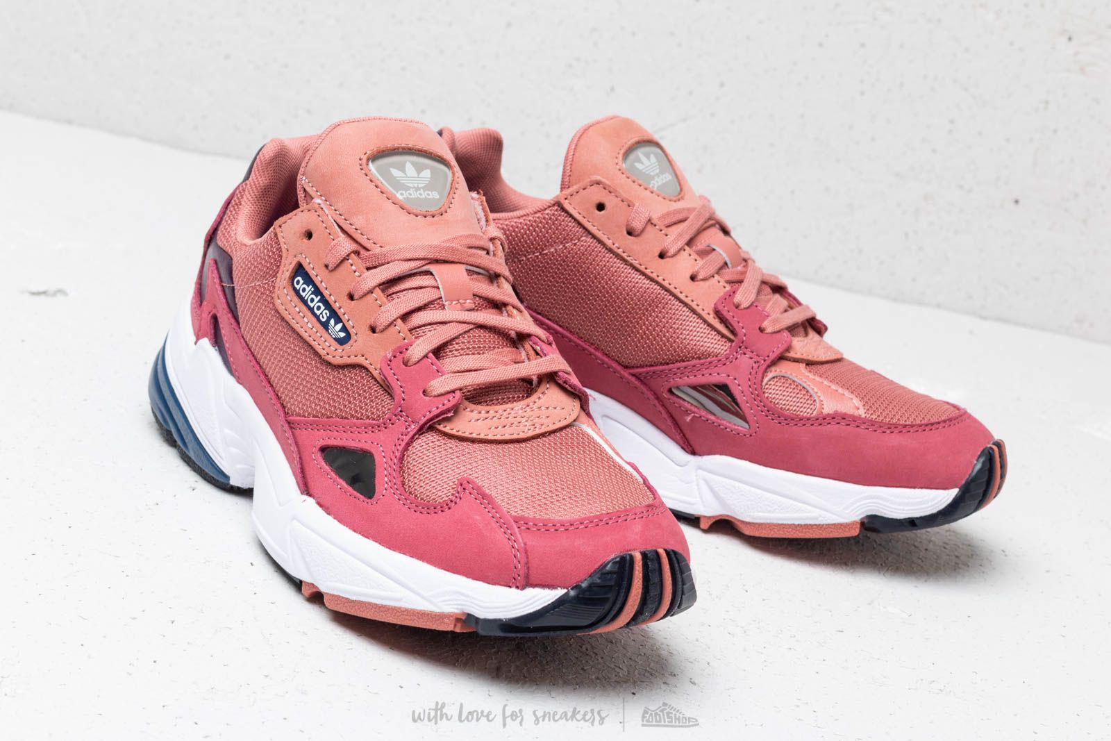 adidas falcon raw pink