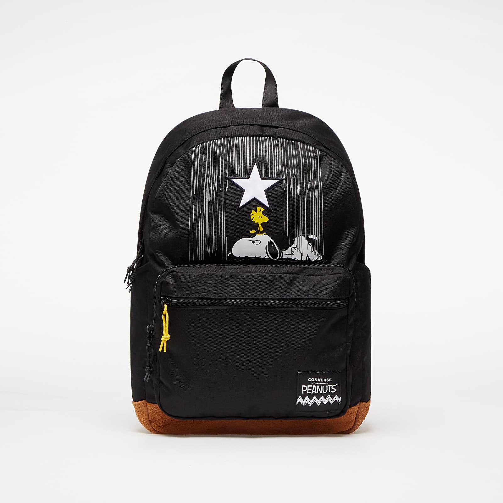 Converse X Peanuts Go 2 Backpack Black | Lyst