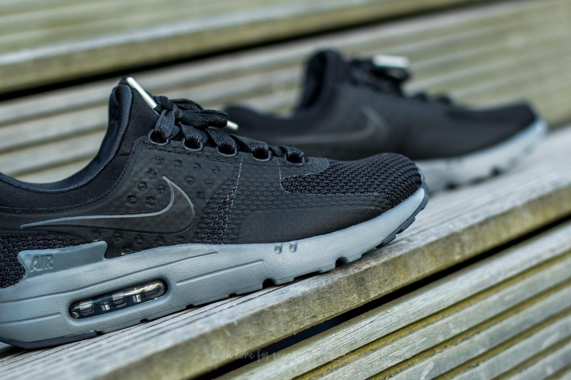nike air max zero qs black