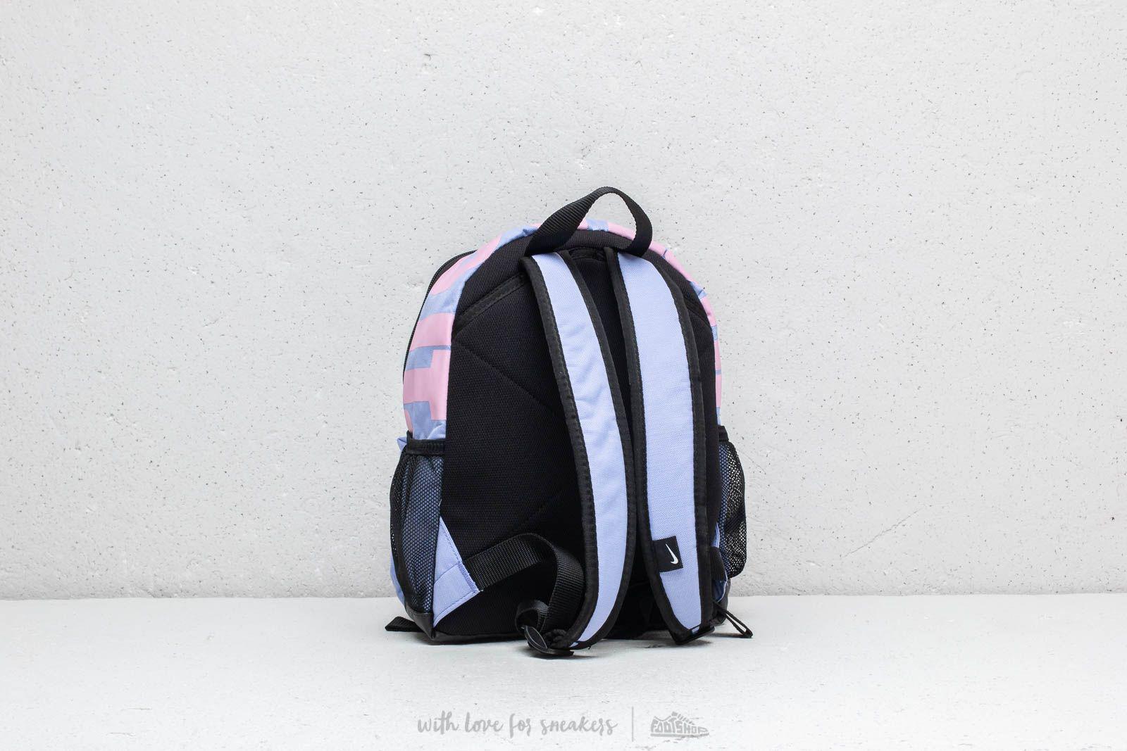 purple and black nike backpack