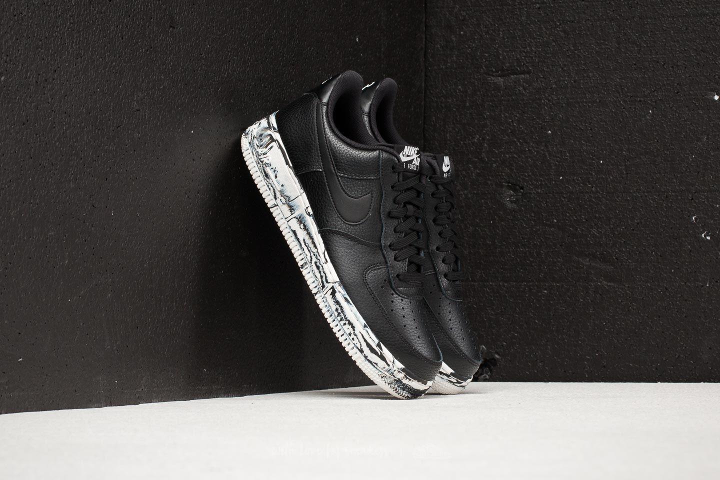 air force 1 lv8 black leather