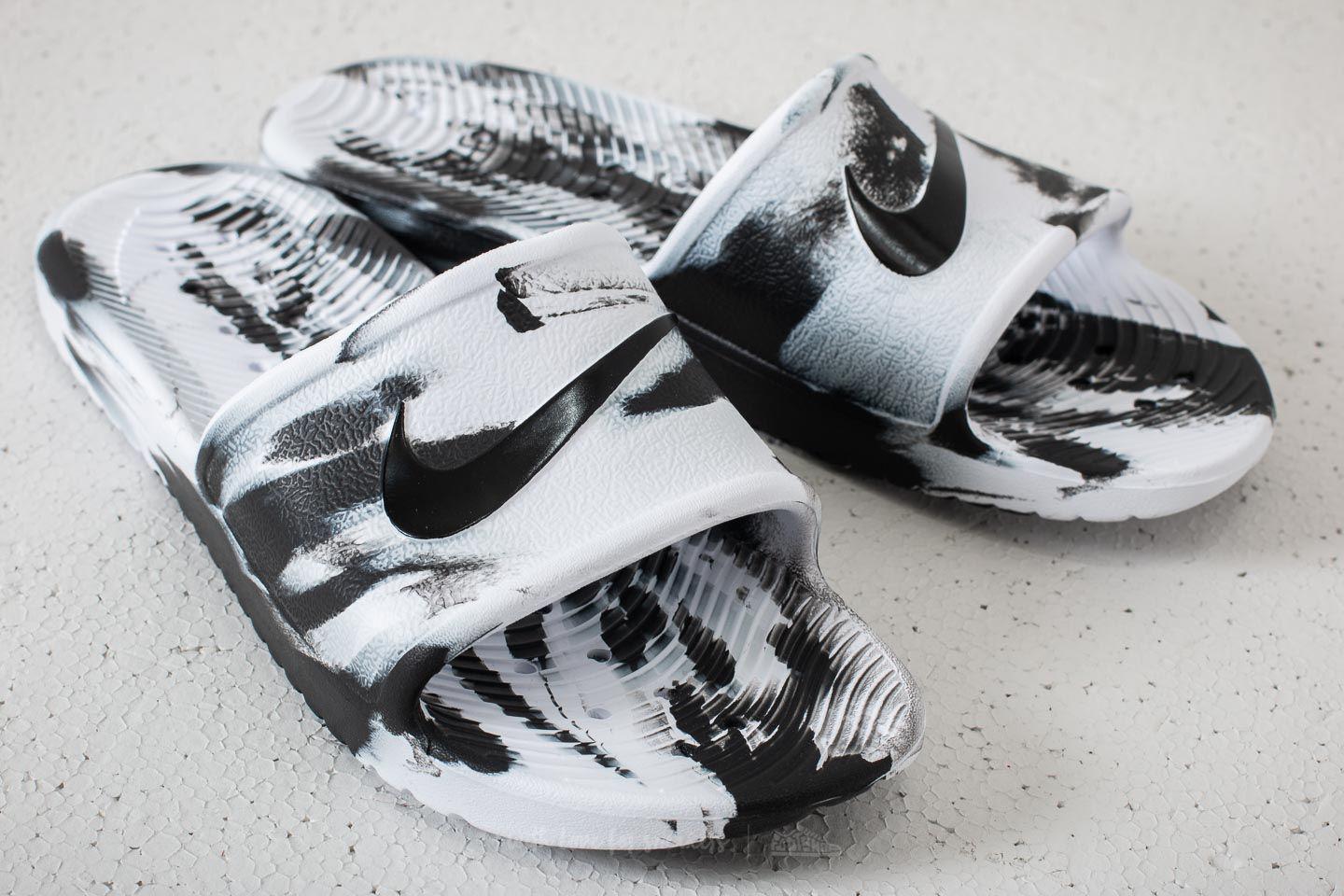 nike kawa marble slide