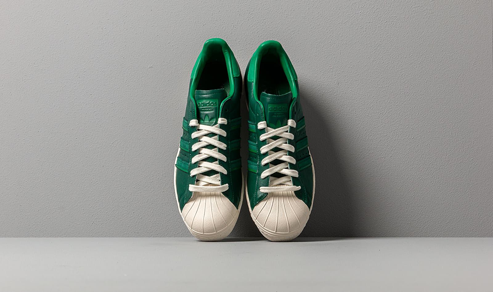 adidas Originals Adidas Superstar 80s Core Green/ Bright Green/ Off White  for Men - Lyst