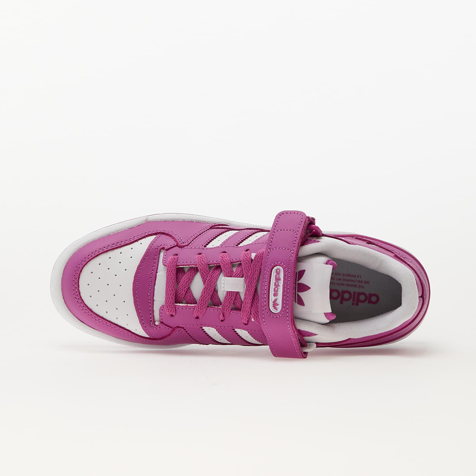 adidas Originals Adidas Forum Low Ftw White/ Semi Purple Lime/ Ftw White  for Men | Lyst