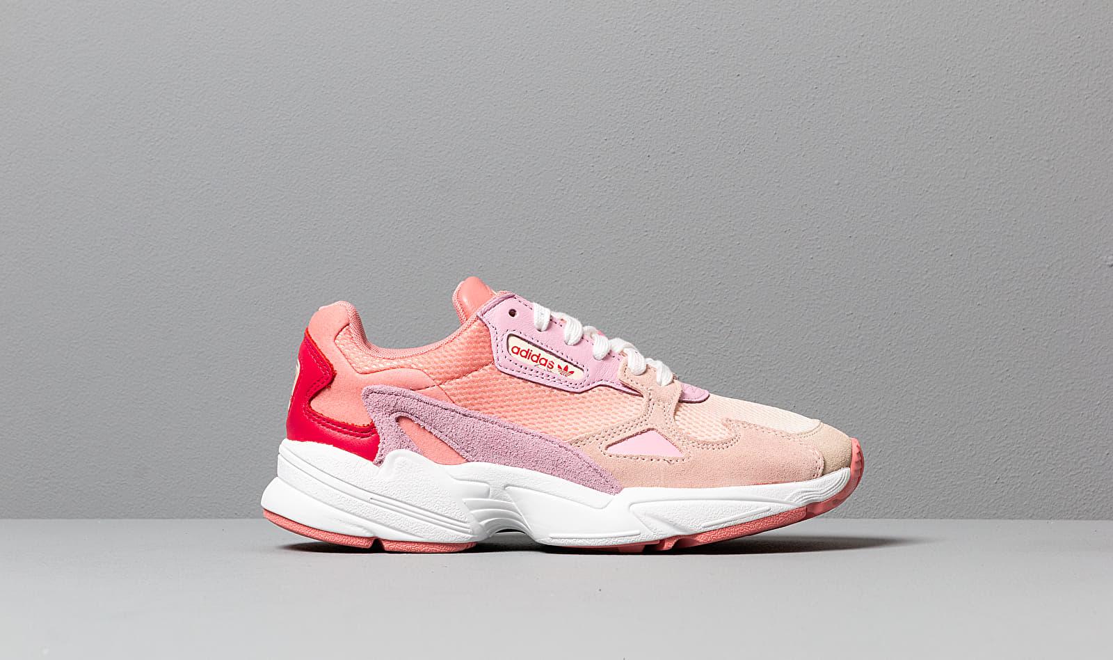 adidas Originals Leather Falcon in Peach/Peach (Pink) - Save 57% | Lyst