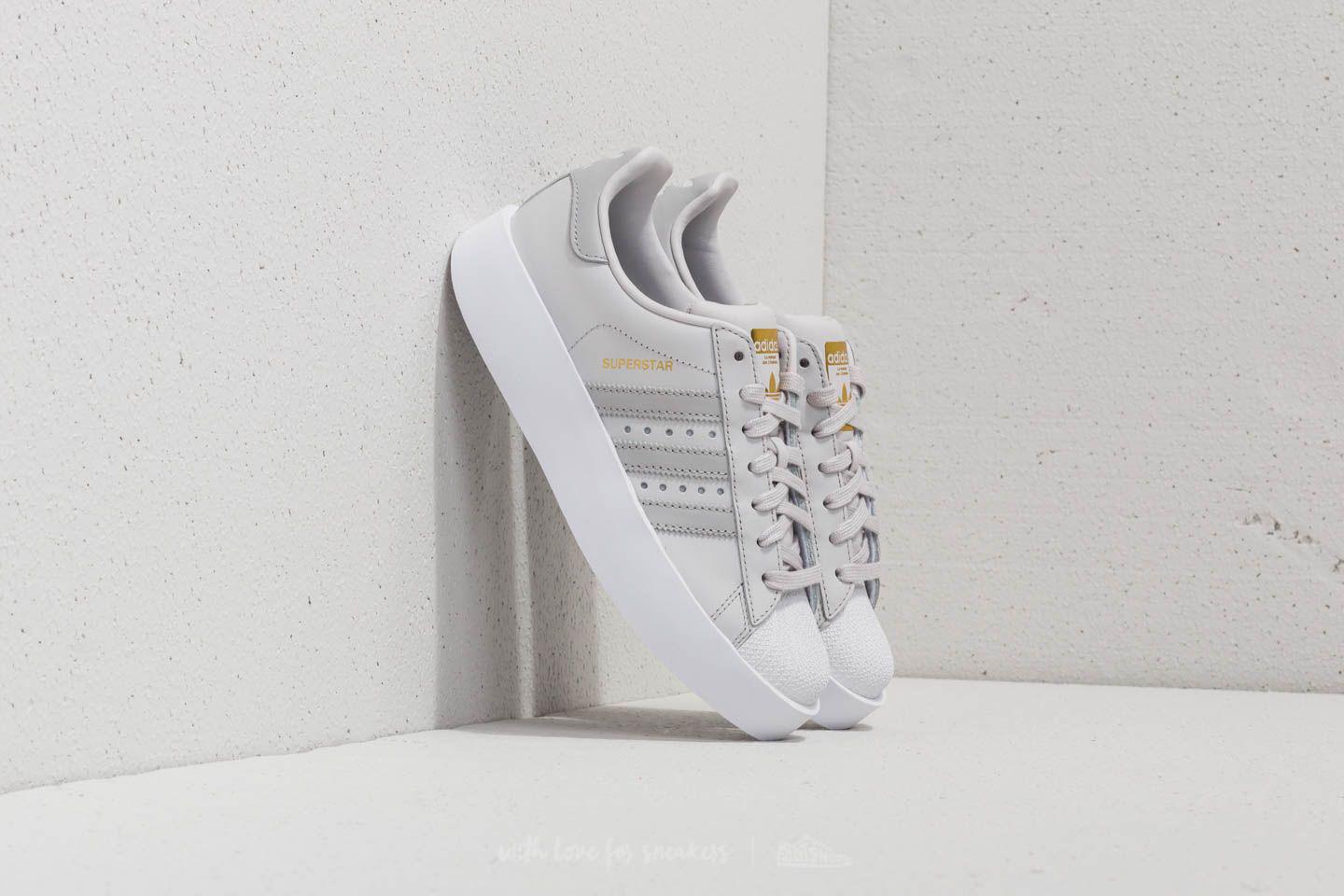 adidas Originals Rubber Adidas Superstar Bold W Grey One/ Grey Two/ Ftw  White in Gray - Lyst