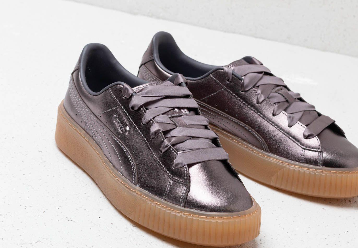 puma basket platform luxe