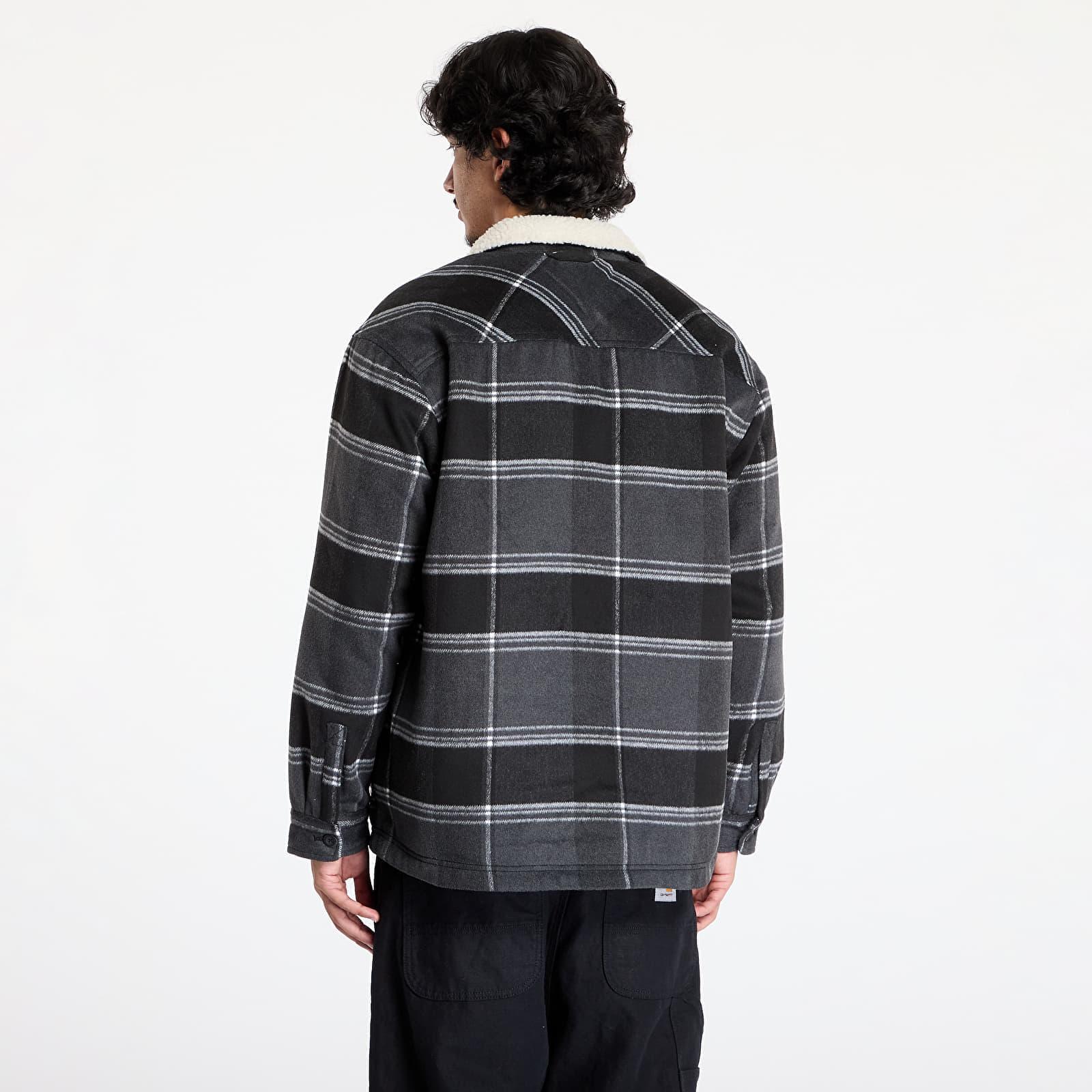 Tommy Jeans Mens Checked Overshirt Jacket Tommy Jeans Black