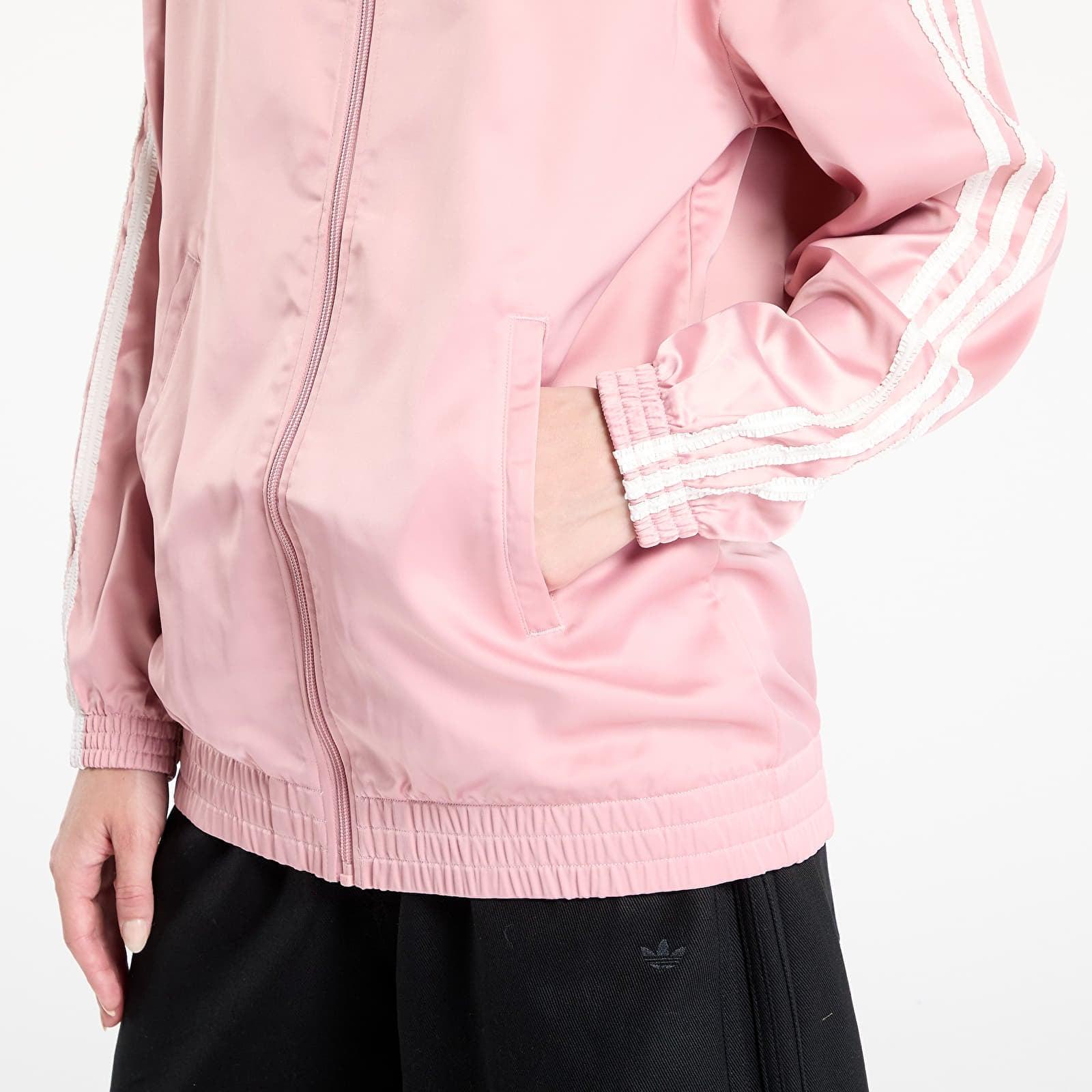 adidas Originals Jacket Satin Firebird Track Top Ruffle 3-Stripes