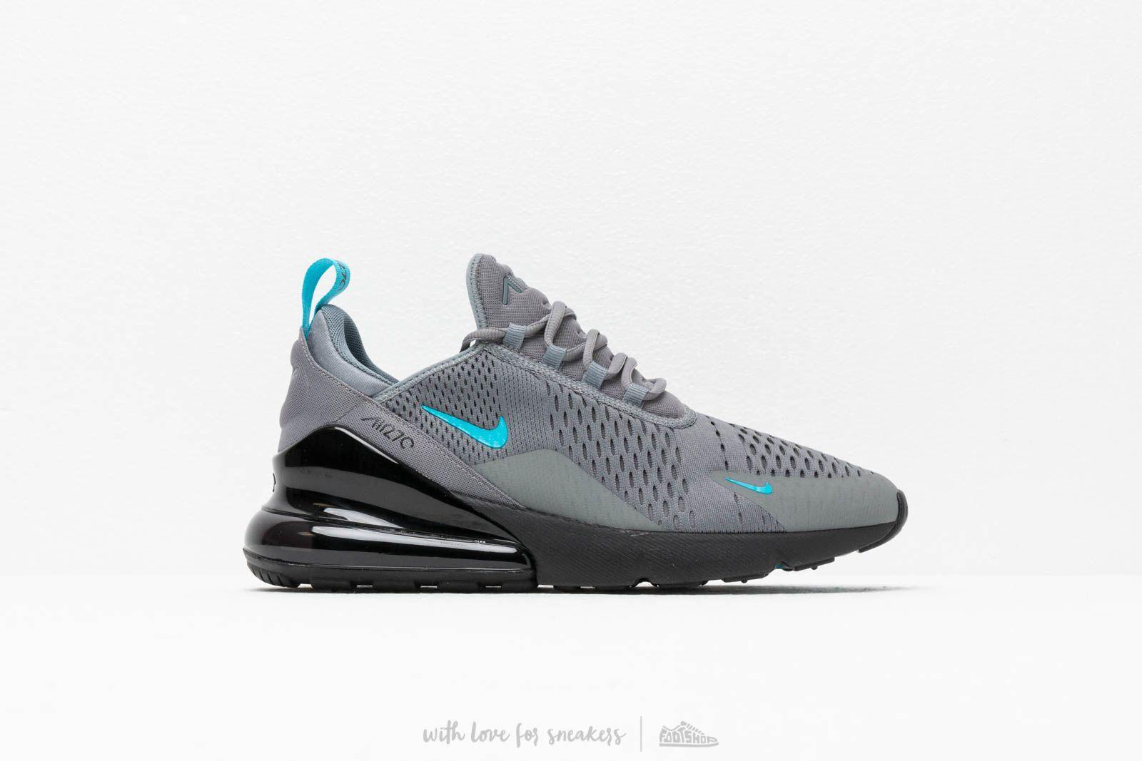 Nike Rubber Air Max 270 Cool Grey/ Blue Fury for Men | Lyst