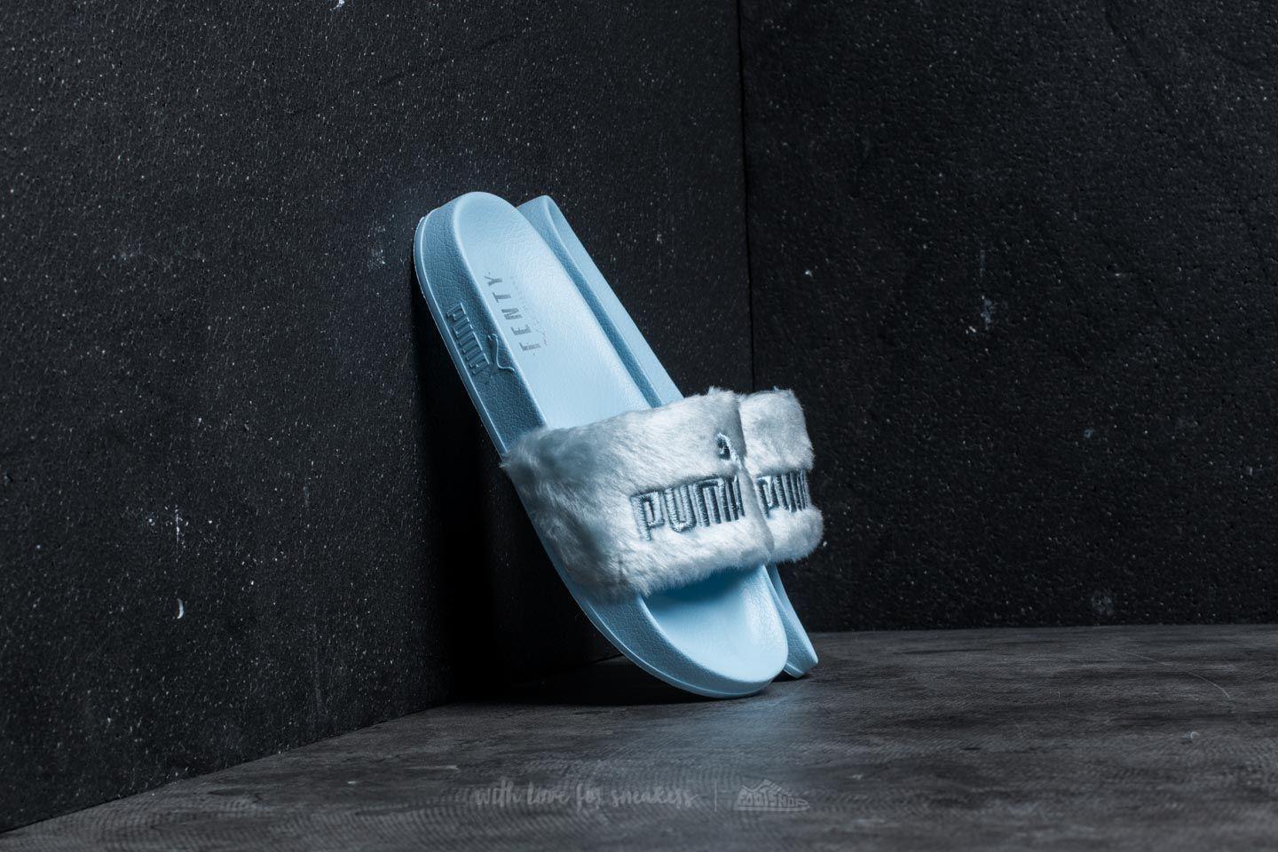 puma fenty fur slides