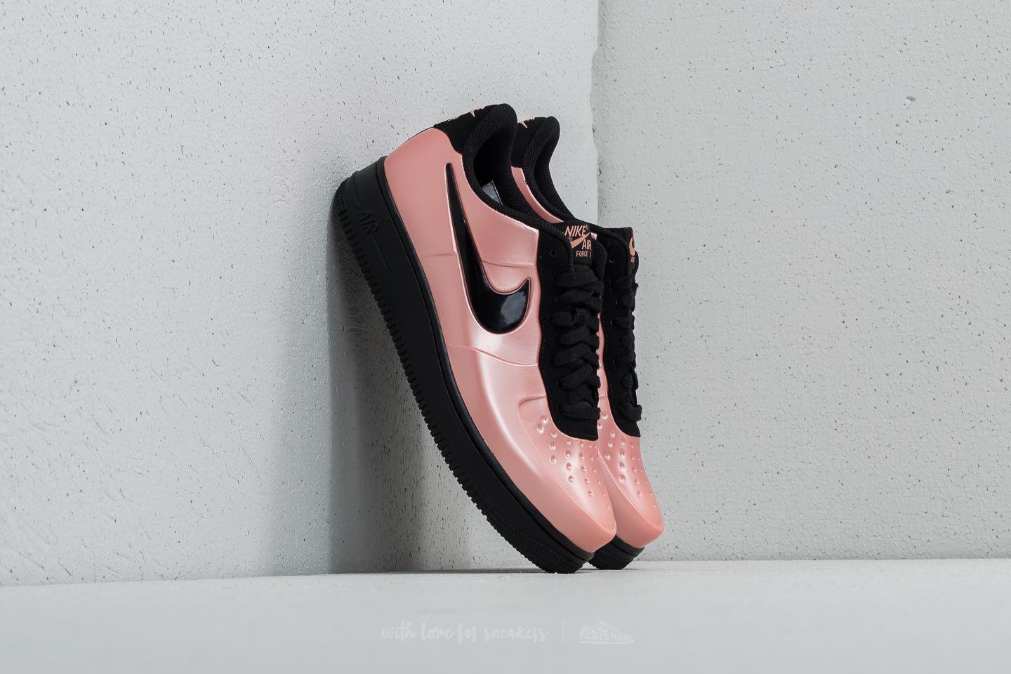 nike air force 1 foamposite pro cup coral stardust black