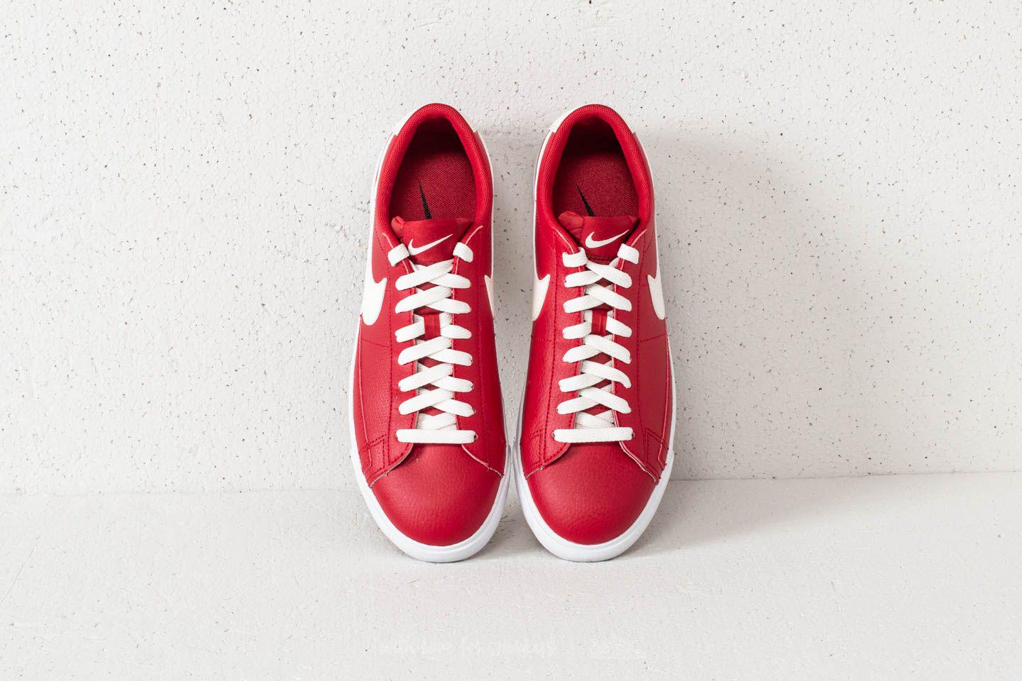 Nike Blazer Low Leather Gym Red/ Sail for Men - Lyst
