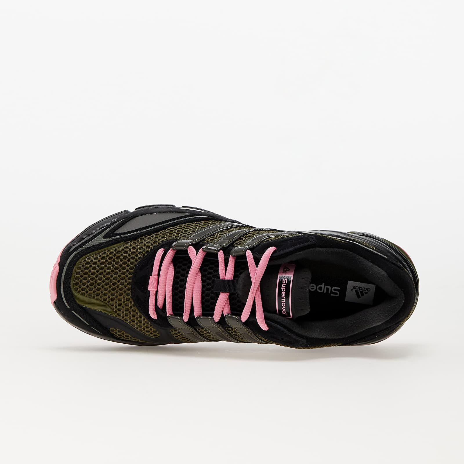 adidas Originals Adidas Supernova Cushion 7 Core Black/ Focus Olive/ Blitz  Pink | Lyst