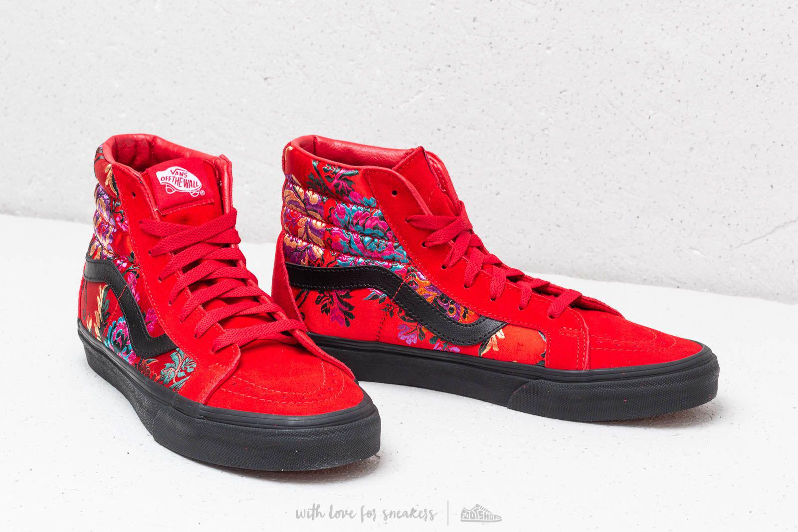 vans sk8 hi festival satin