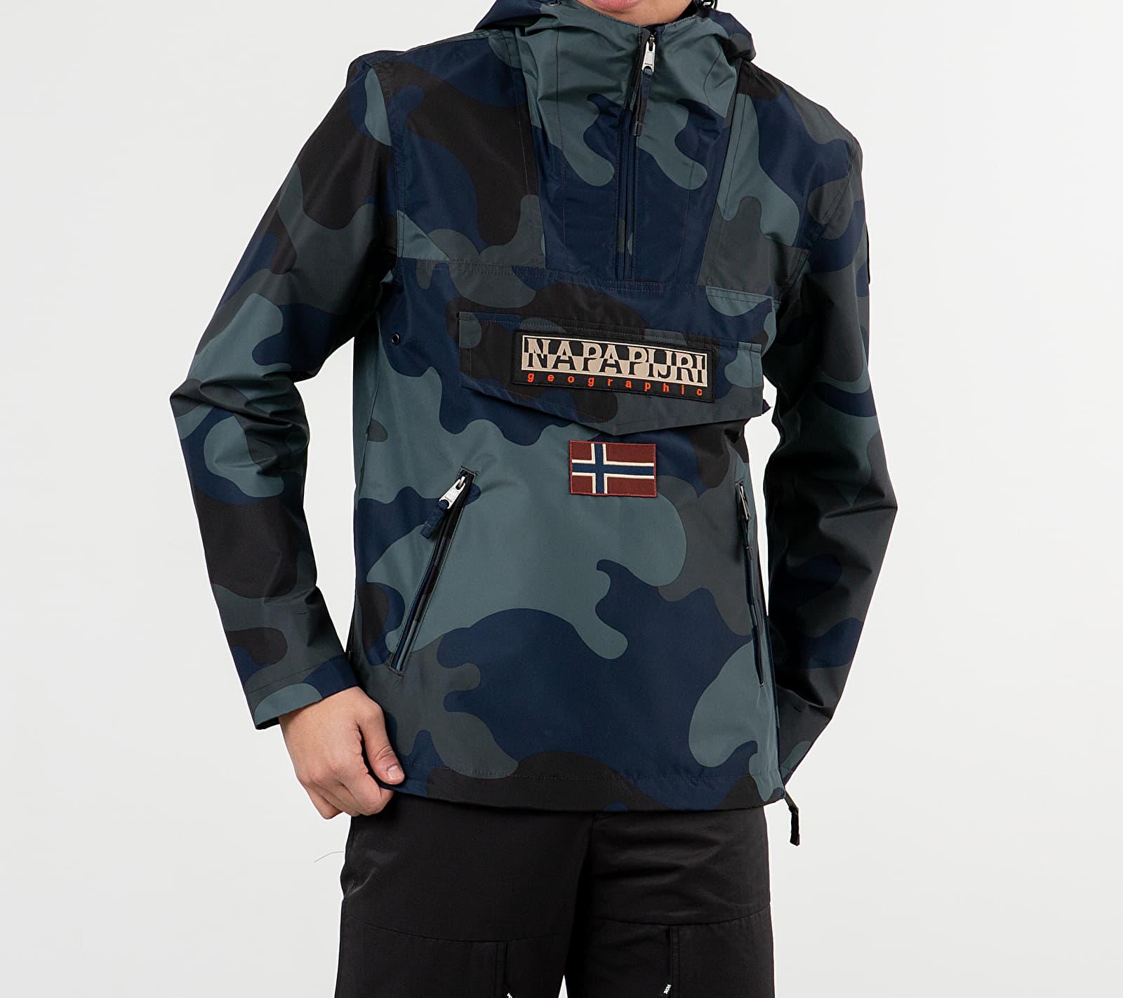 Napapijri Rainforest S Print Jacket Black Camo for Men - Lyst