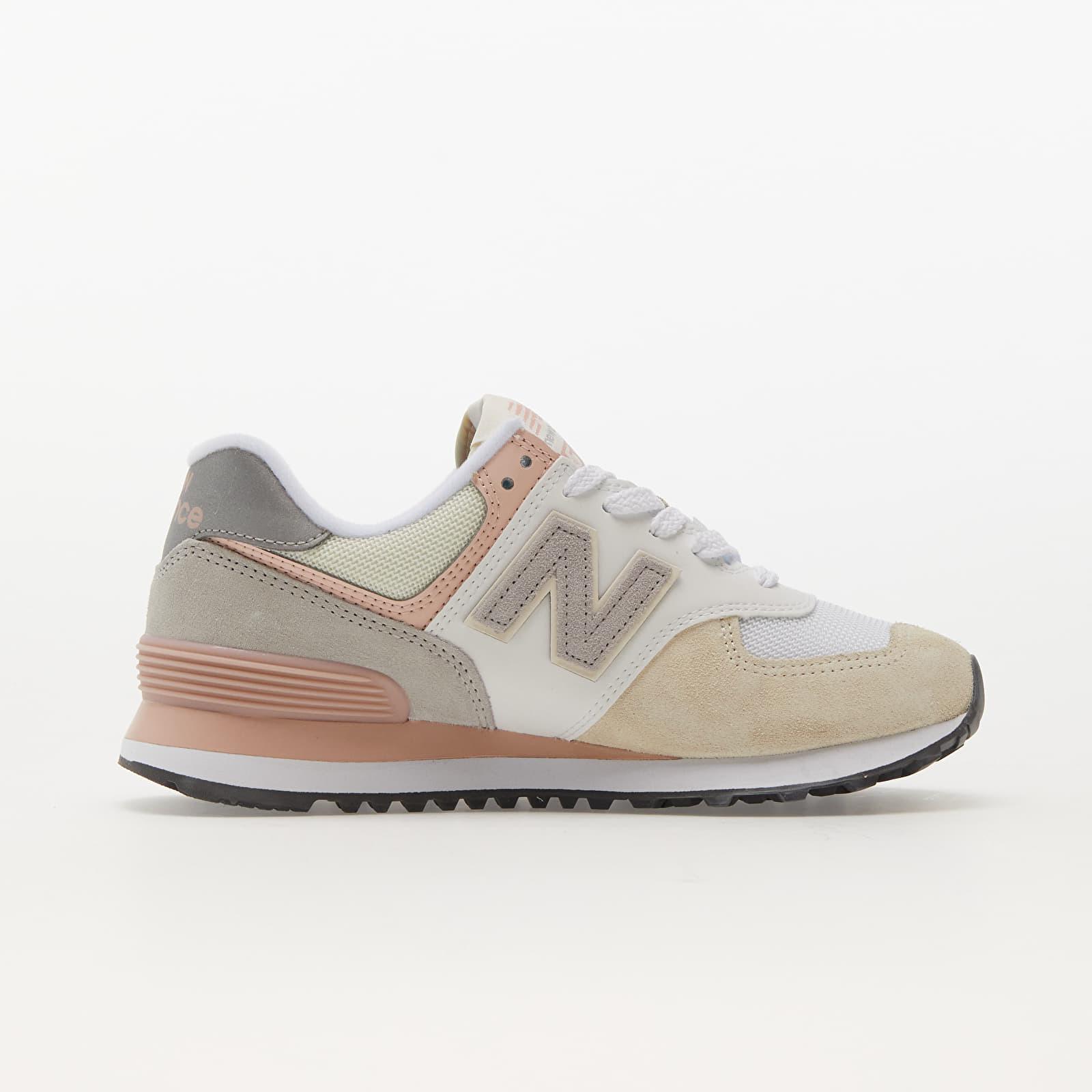 New Balance 574 Arctic Grey in White | Lyst