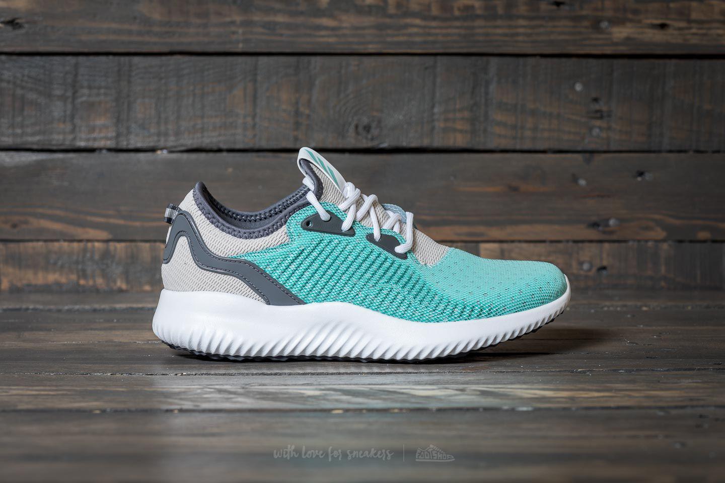 adidas alphabounce blue green
