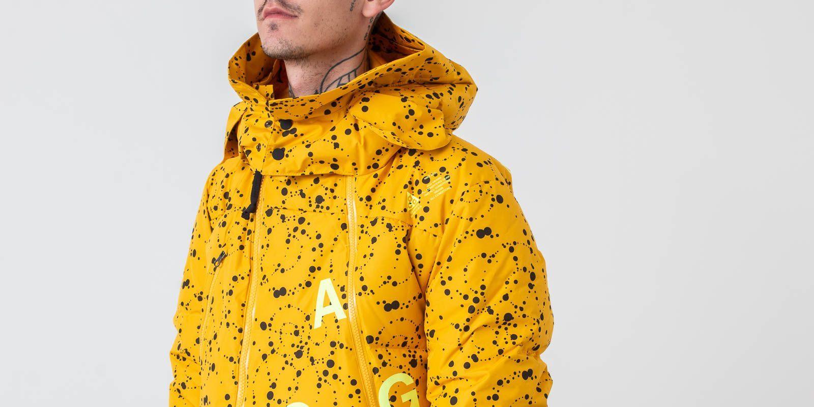 nike acg jacket yellow