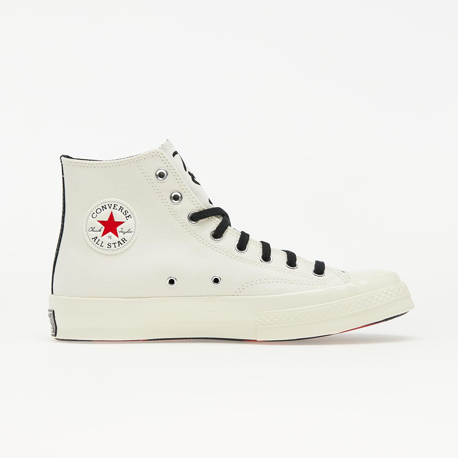 Converse X Keith Haring Chuck 70 Hi Egret/ Black/ Red in White | Lyst