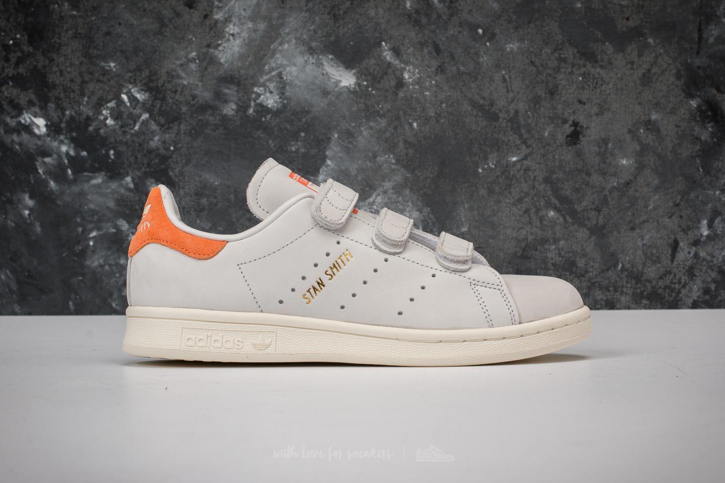 stan smith white orange