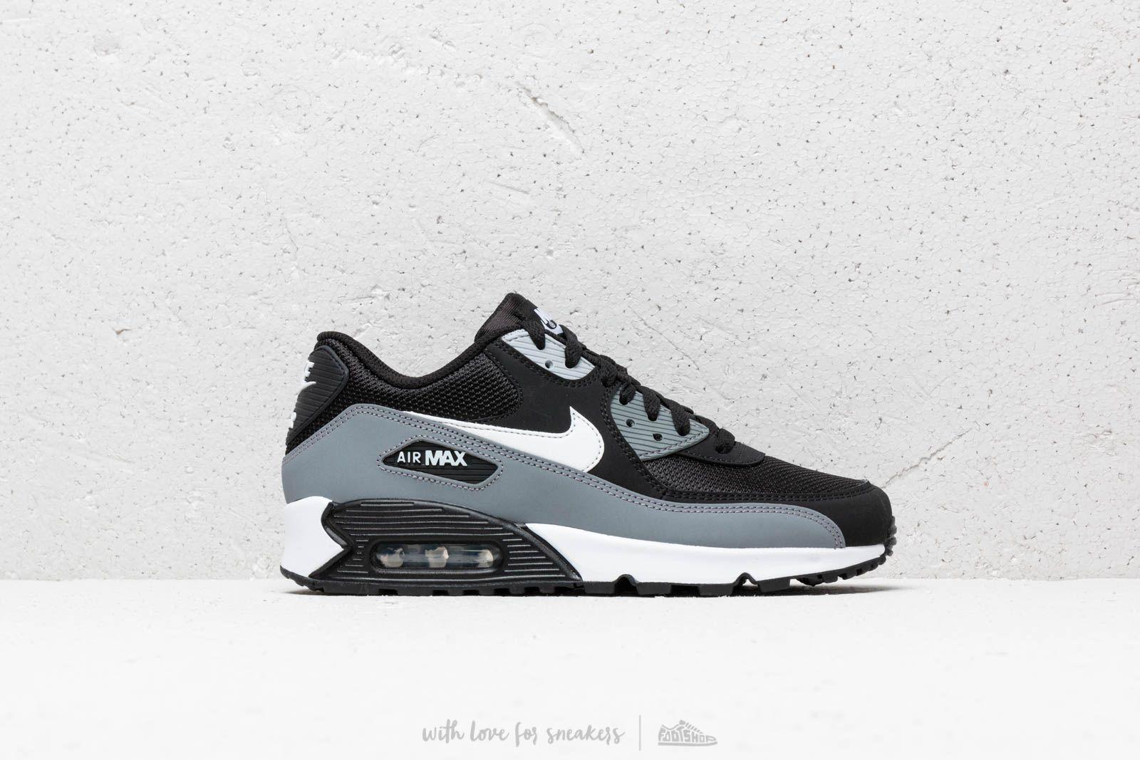 nike air max black white grey