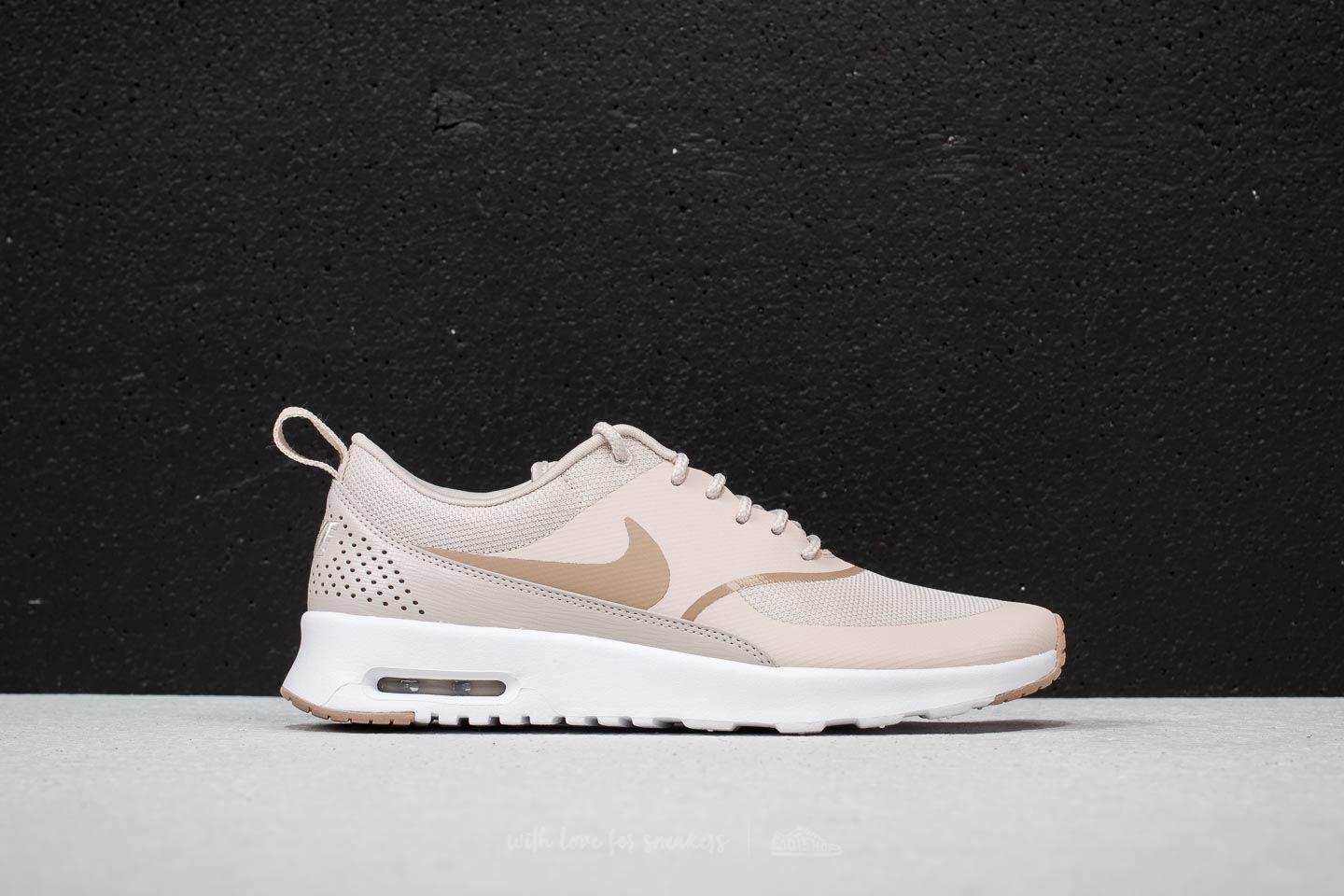 nike air max thea desert sand white