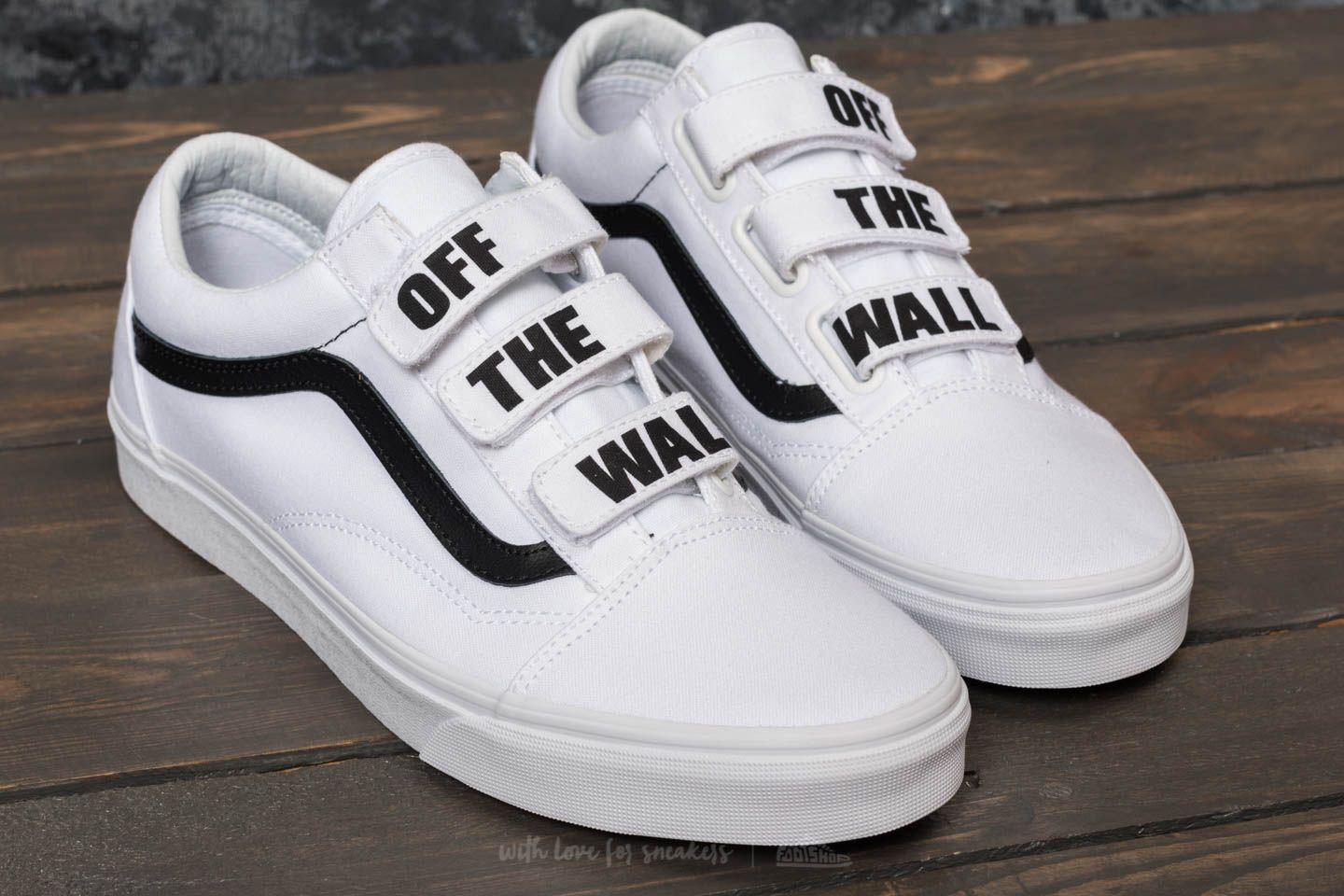 leather vans off the wall