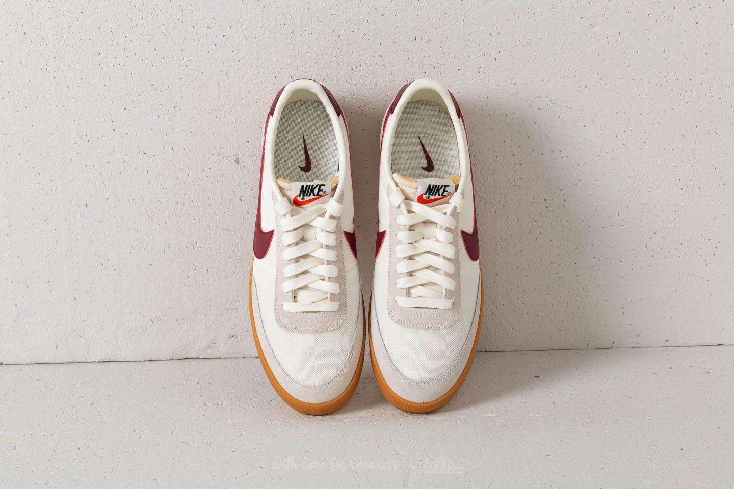 Nike Leather Killshot Vulc Sail/ Team Red/ Gum Yellow for Men - Lyst