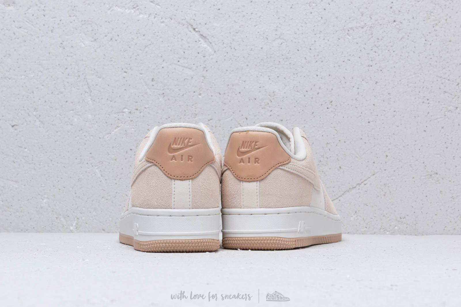 Nike Suede Wmns Air Force 1 '07 Prm Pale Ivory/ Pale Ivory-summit White |  Lyst
