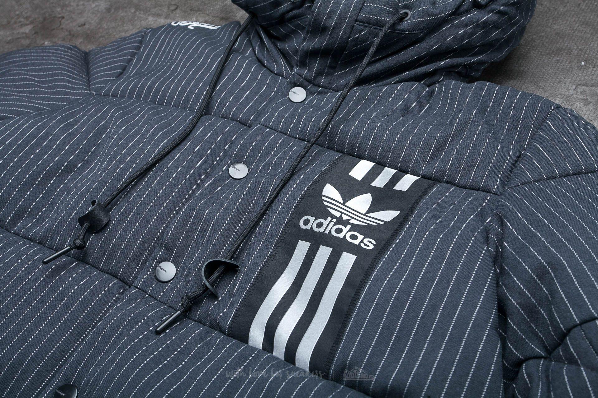 adidas originals x bedwin & the heartbreakers mens id96 down jacket night grey