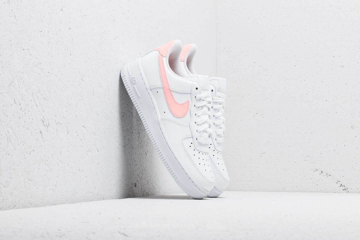 Asian Curiosity Syndicate Nike Leather Wmns Air Force 1 '07 White/ Oracle Pink-white | Lyst