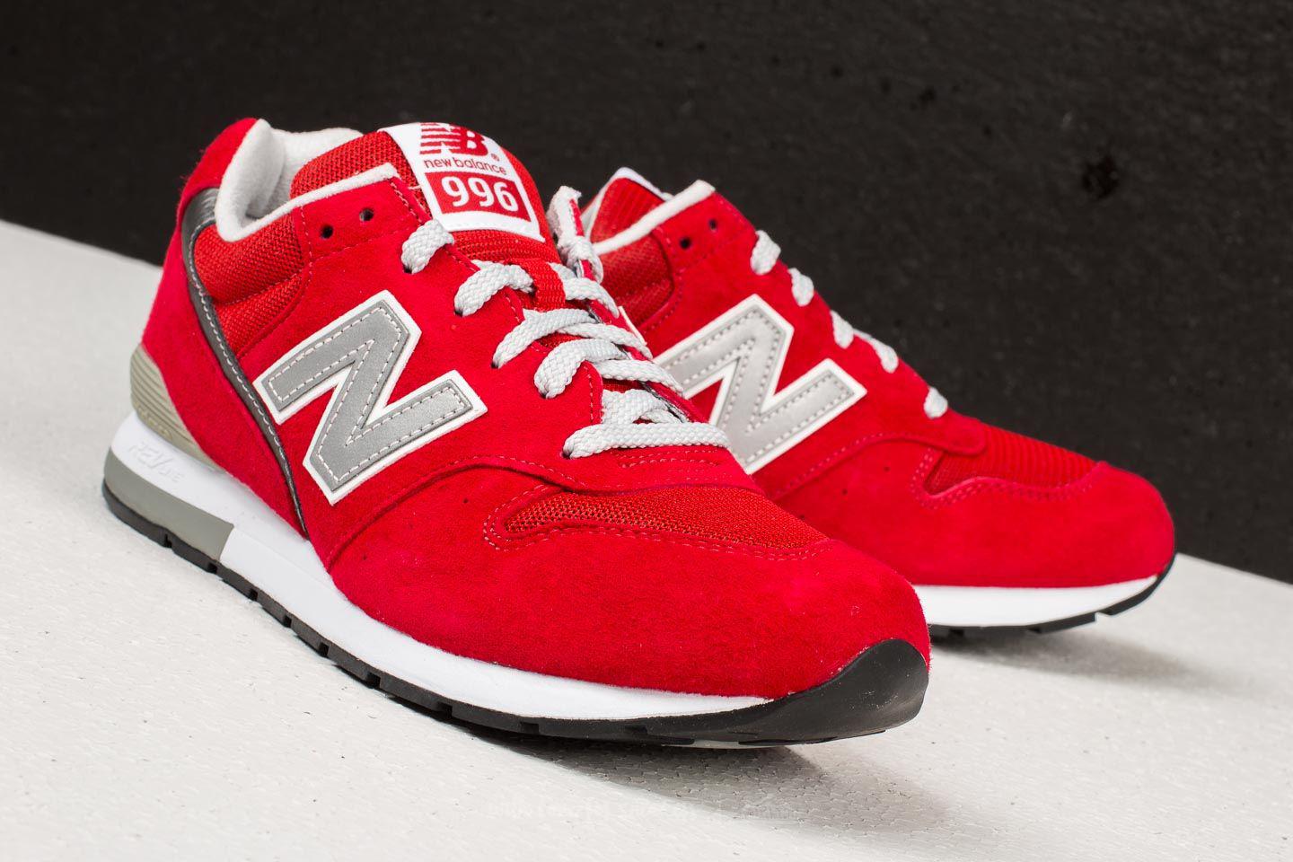 new balance 996 white red