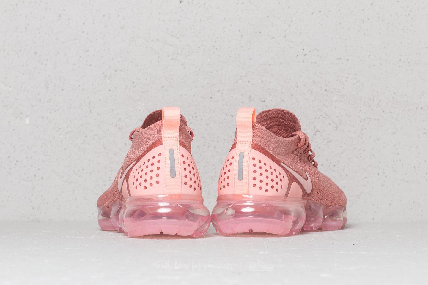Nike Rubber Wmns Air Vapormax Flyknit 2 Rust Pink/ Storm Pink-pink 