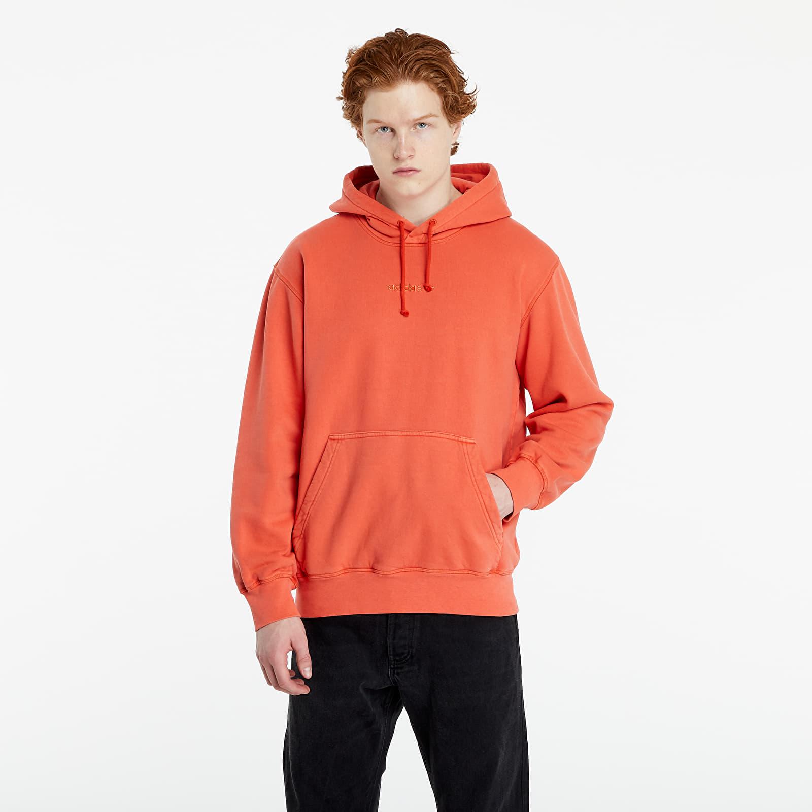 orange adidas originals hoodie