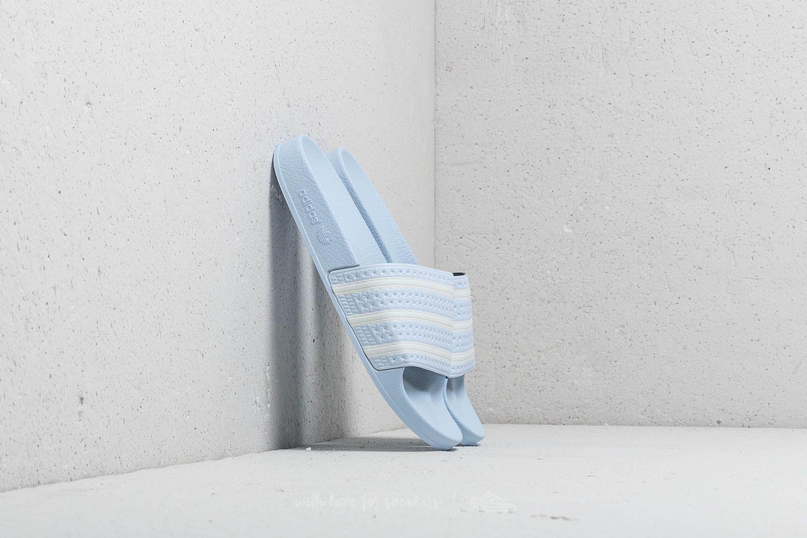 aero blue adidas slides