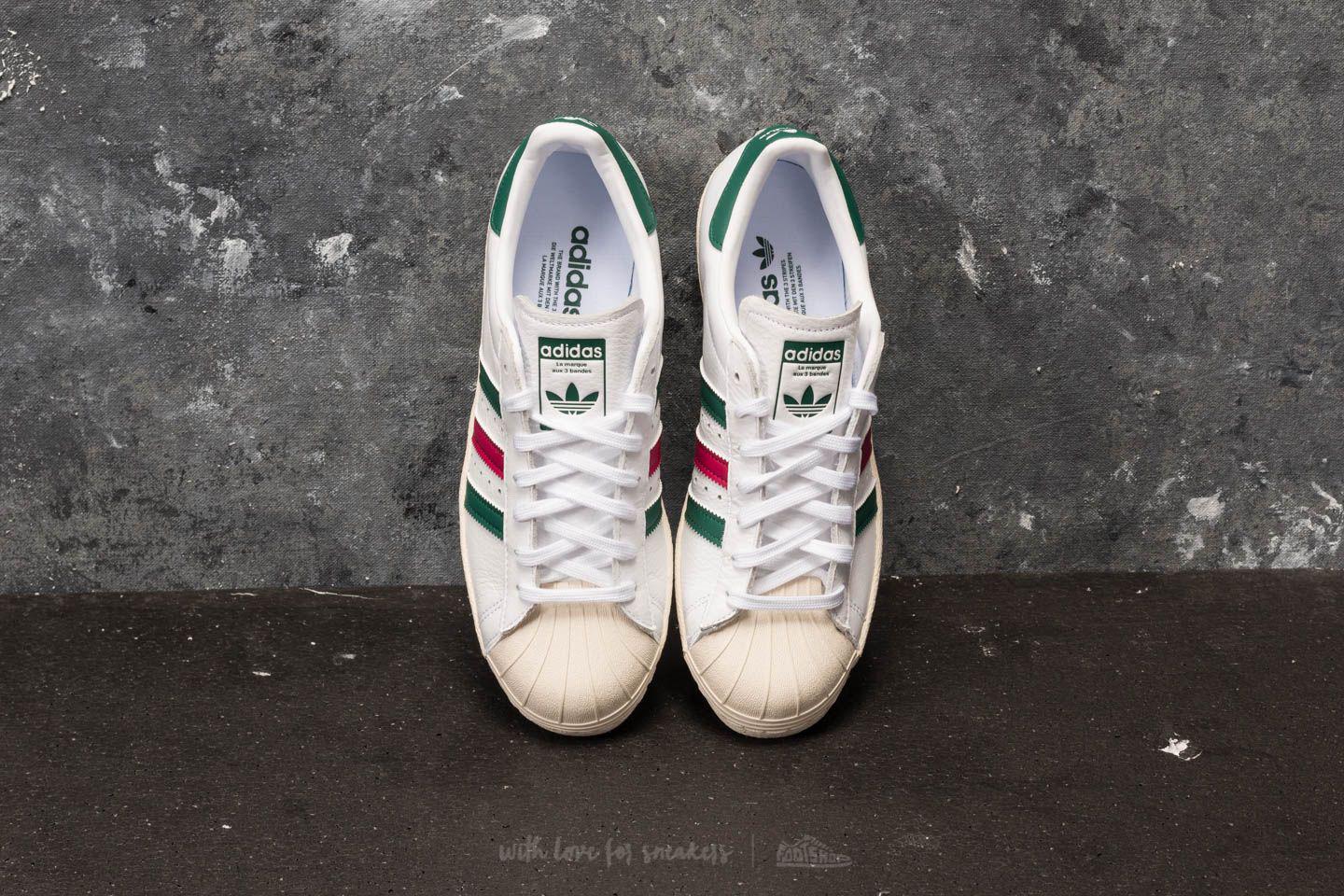 adidas superstar 80s collegiate green